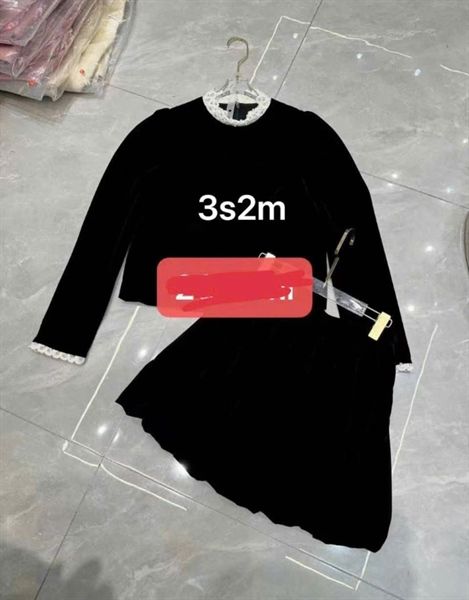 Set nhung adt viền ren cvn