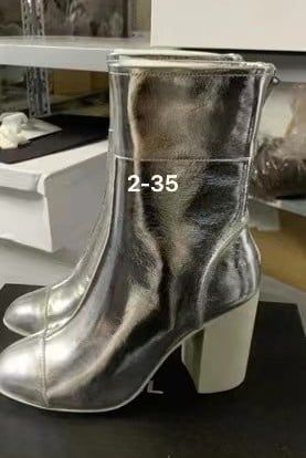 Boot C cổ thấp đế vuông 5p