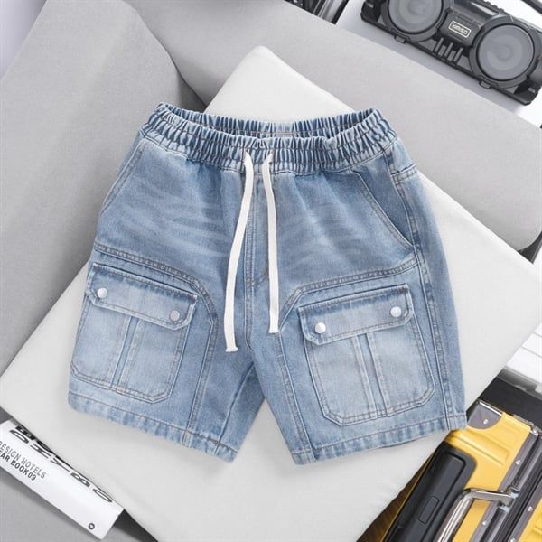 MK Short Jean KAF Túi Hộp