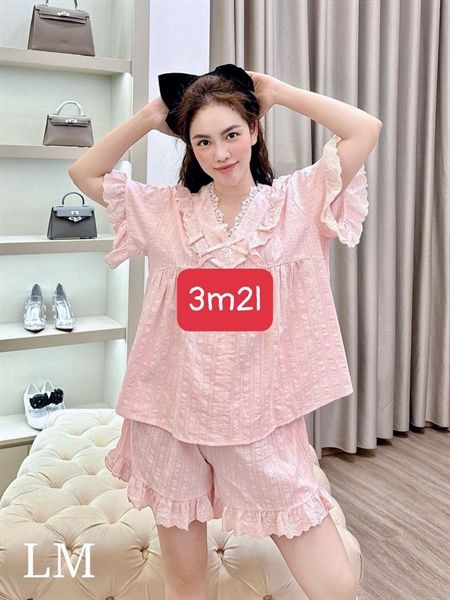 Set pzm thô cổ V bèo 9720 (*)