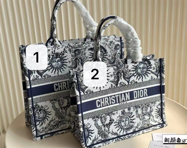 Túi xách D tote ht mặt trời xanh than