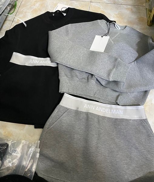 Set Andelman áo croptop cvn