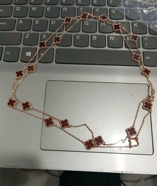VC VCA 20 charm viền vàng hồng - Sz mini