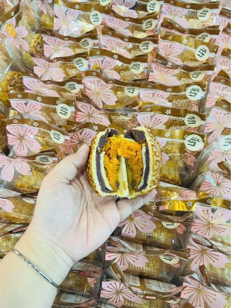 Bánh nướng mochi nó