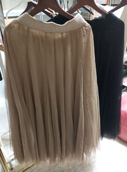 CVD voan xếp li cạp len