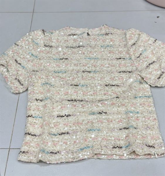 ANTN len đính cườm màu