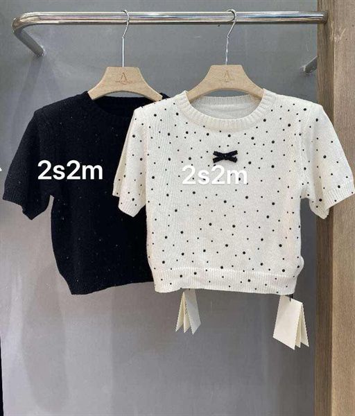 ANTN Emelia len đính cườm nơ ngực