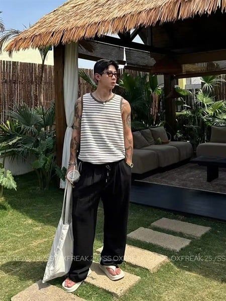 Quần Đũi Suông QC K166 Trơn