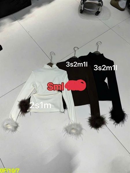 ADTN cổ leo tay viền lông