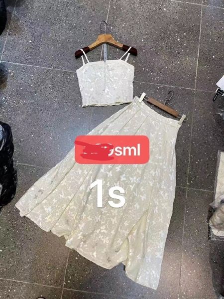 Set lụa cvd áo 2 dây