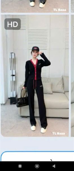 Set Miu ak cổ tim viền qd (8228)