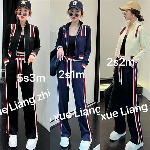 Set nỉ akn khóa sọc đỏ qd (15805)