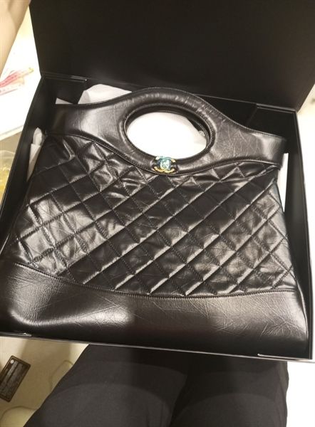 Túi xách C tote quai ngang - Sz 40