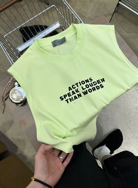 Tanktop QC HT Chữ 33067