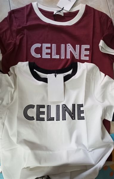 ANTN phông Celine viền cổ chữ ngực