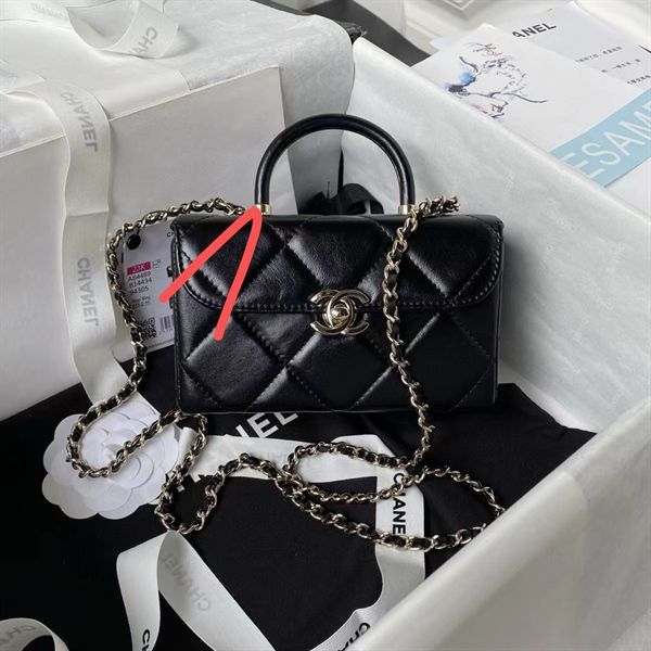 Túi xách C hộp CN kính - Sz 19 (vip)