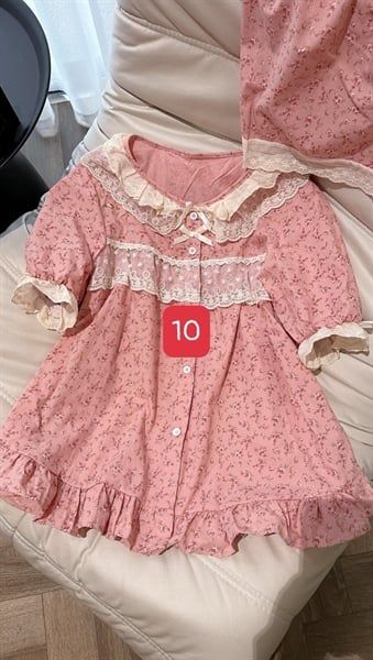Set pzm đùi viền ren hoa hồng nhí (*)