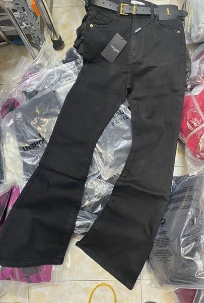 QD jean YSL loe kèm belt da