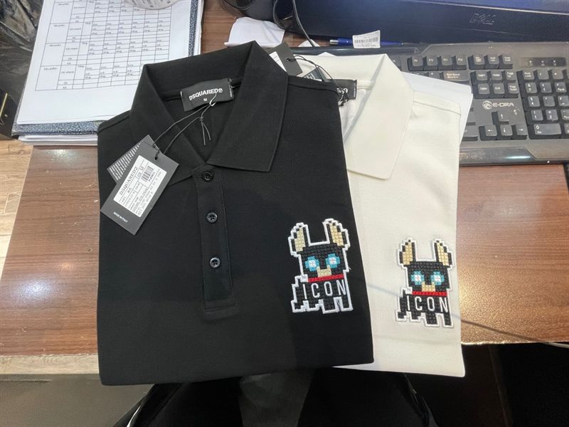 Polo SC DSQ Logo Chó