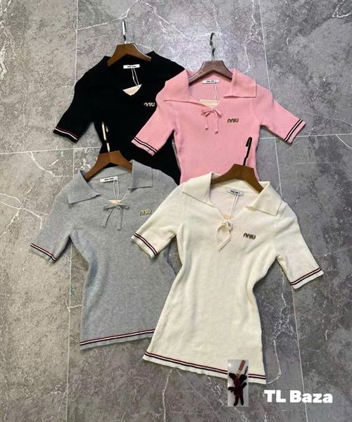 ANTN Miu len polo đính nơ (V)