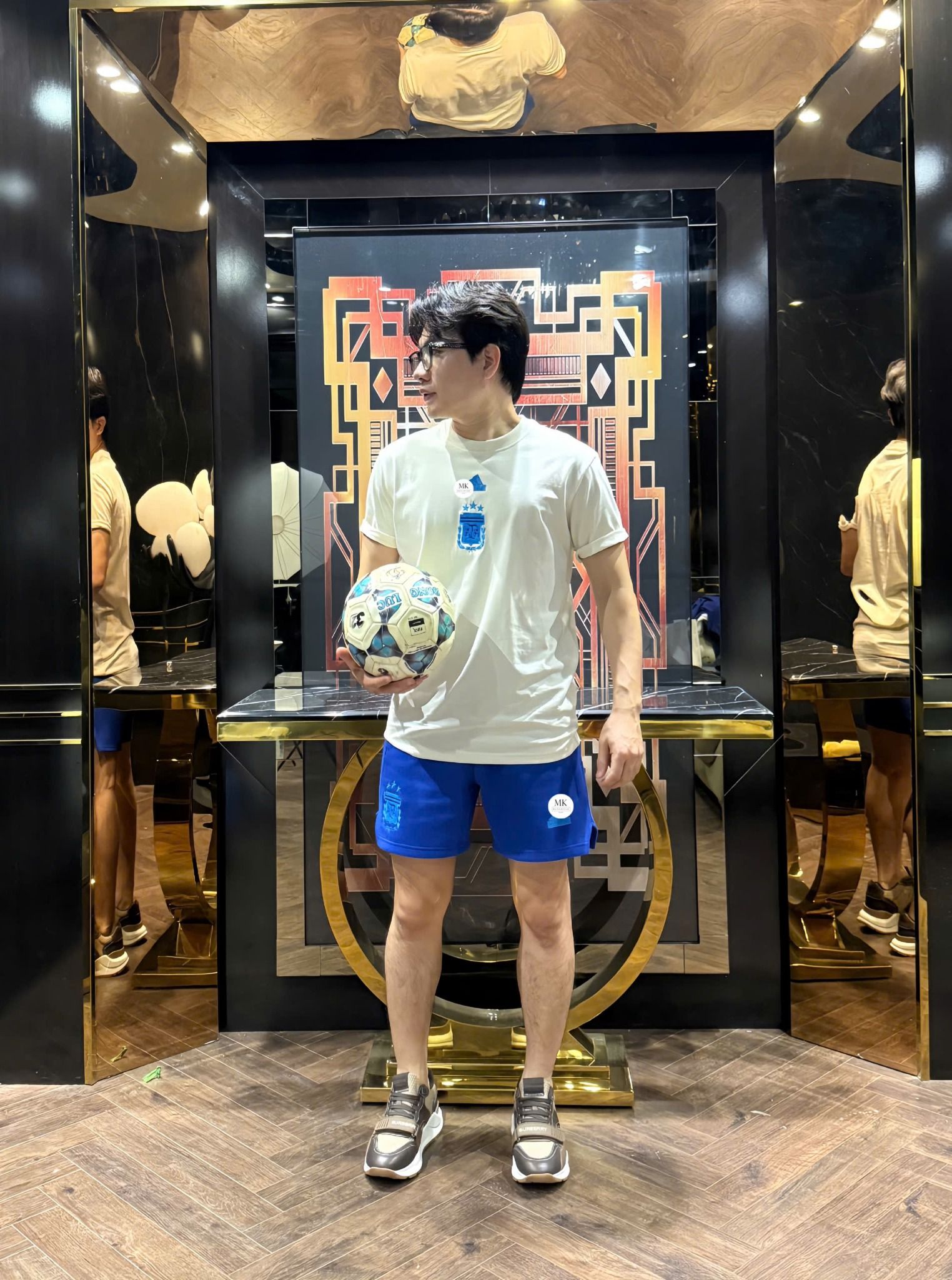 Bộ Thể Thao Hàng Xuất Dư Logo 25