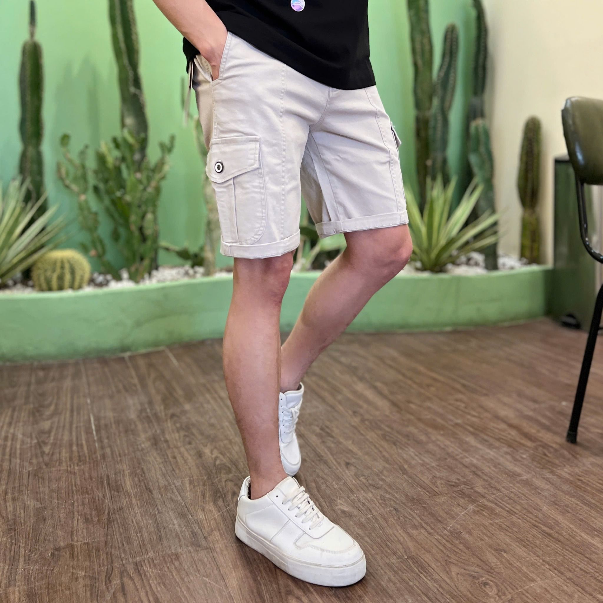 Short Kaki Defoxx Túi Hộp 25