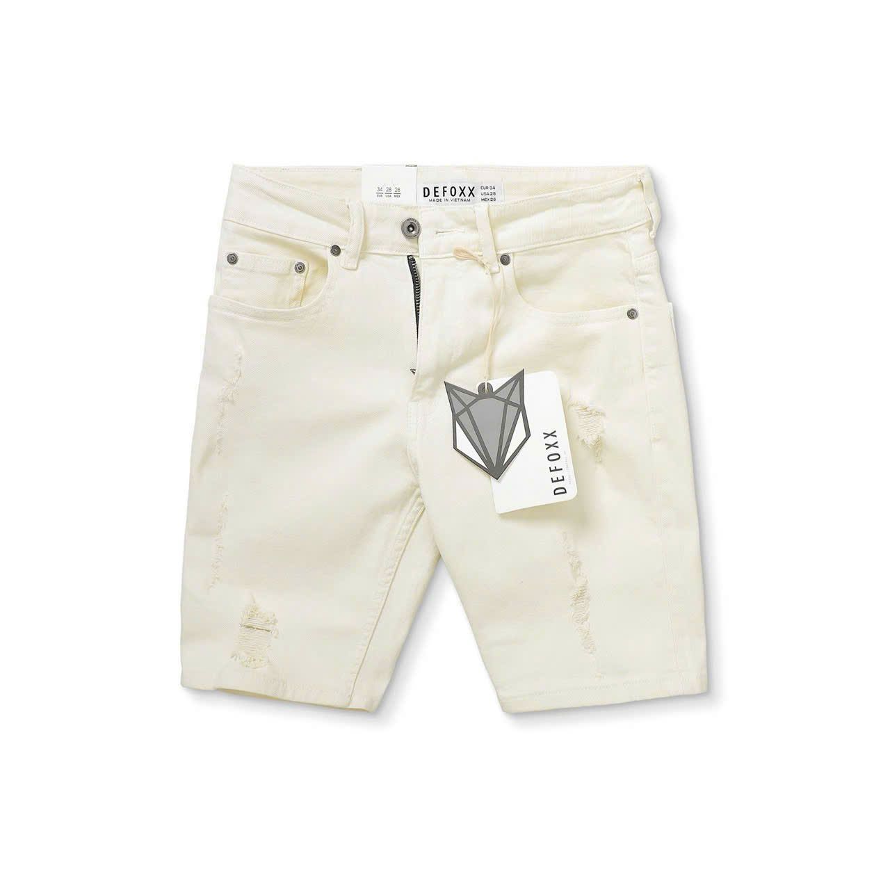 Short Jean Defoxx Rách Đen/Trắng 25
