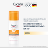 Kem chống nắng dưỡng trắng Eucerin Sun Serum Spotless Brightening SPF50+ 50ml TẶNG mặt nạ Sexylook (Nhập khẩu)