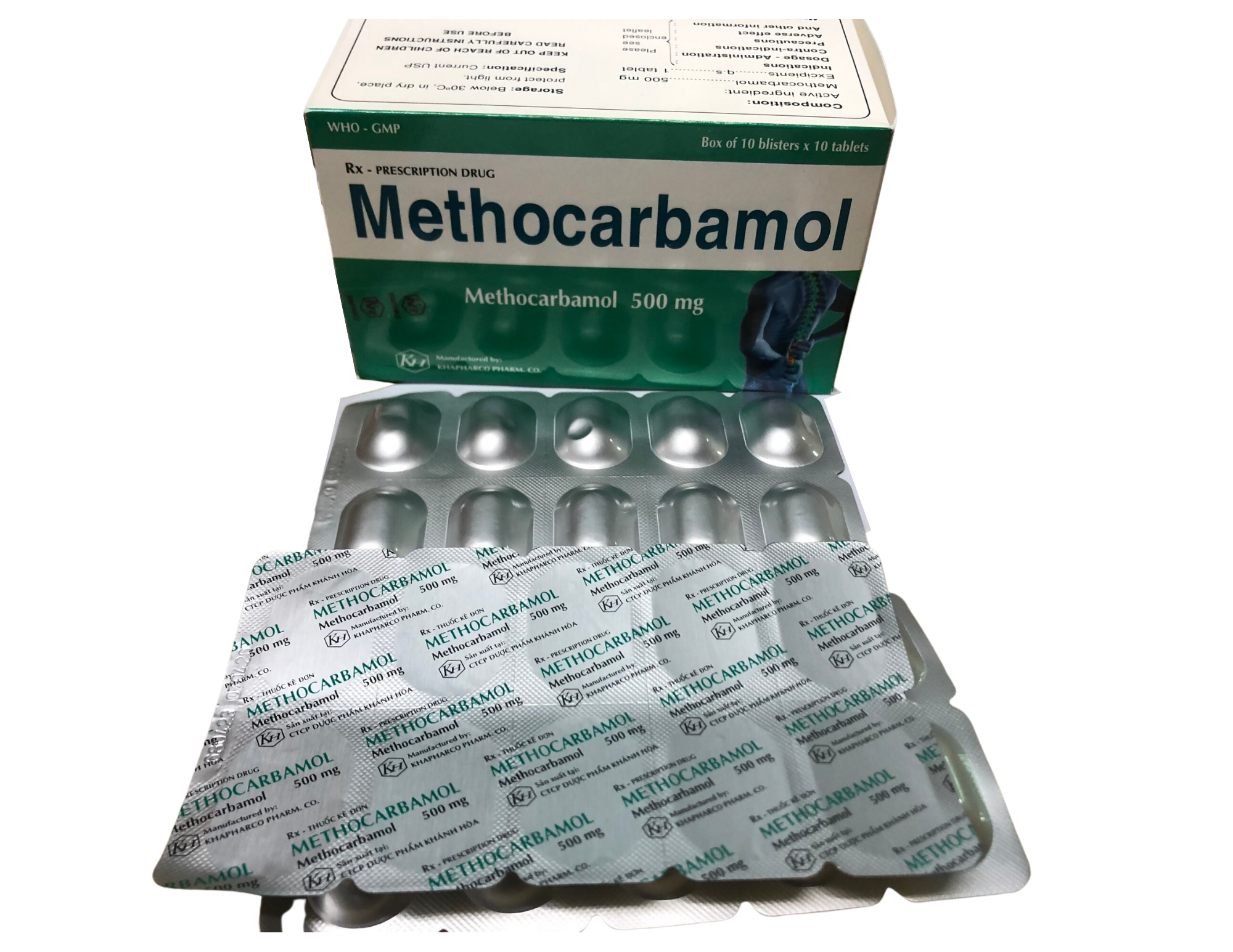 Methocarbamol Mg Khapharco H V V Nh M Shopthuoc