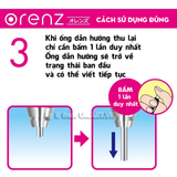 Bút chì bấm Pentel Orenz 0.2 Black Japan