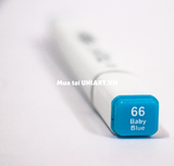 Cây lẻ Marker Touchliit 6 Tone Blue ( 59 - 77 )
