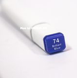 Cây lẻ Marker Touchliit 6 Tone Blue ( 59 - 77 )