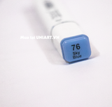 Cây lẻ Marker Touchliit 6 Tone Blue ( 59 - 77 )