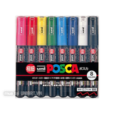 Bút vẽ Posca Uniball Extra Fine PC1M8C BASIC