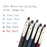 Vintage Color Zebra Sarasa Clip 0.5