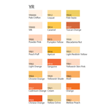 Copic Ink Yellow Red ( YR ) series