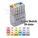 Marker Copic Sketch bản quốc tế 24 màu (HÀNG ORDER)