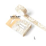 Washi Tape Cổ Trang Sơn Son Thiếp Vàng