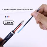 Bút bi 3 màu Pentel Energel Japan White