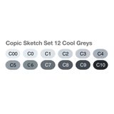 Copic Ink Cool Gray ( CG ) series
