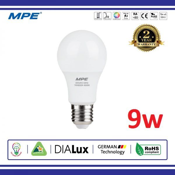 Bóng đèn LED 9w Bulb MPE LBD-9