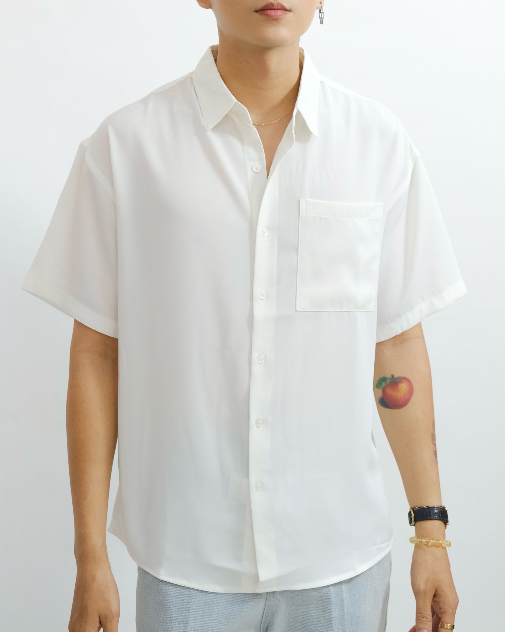 ÁO SƠ MI 2174 TRẮNG