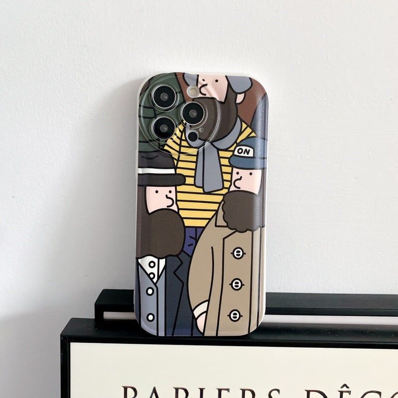 CASE IPHONE PEOPLE CARTOON