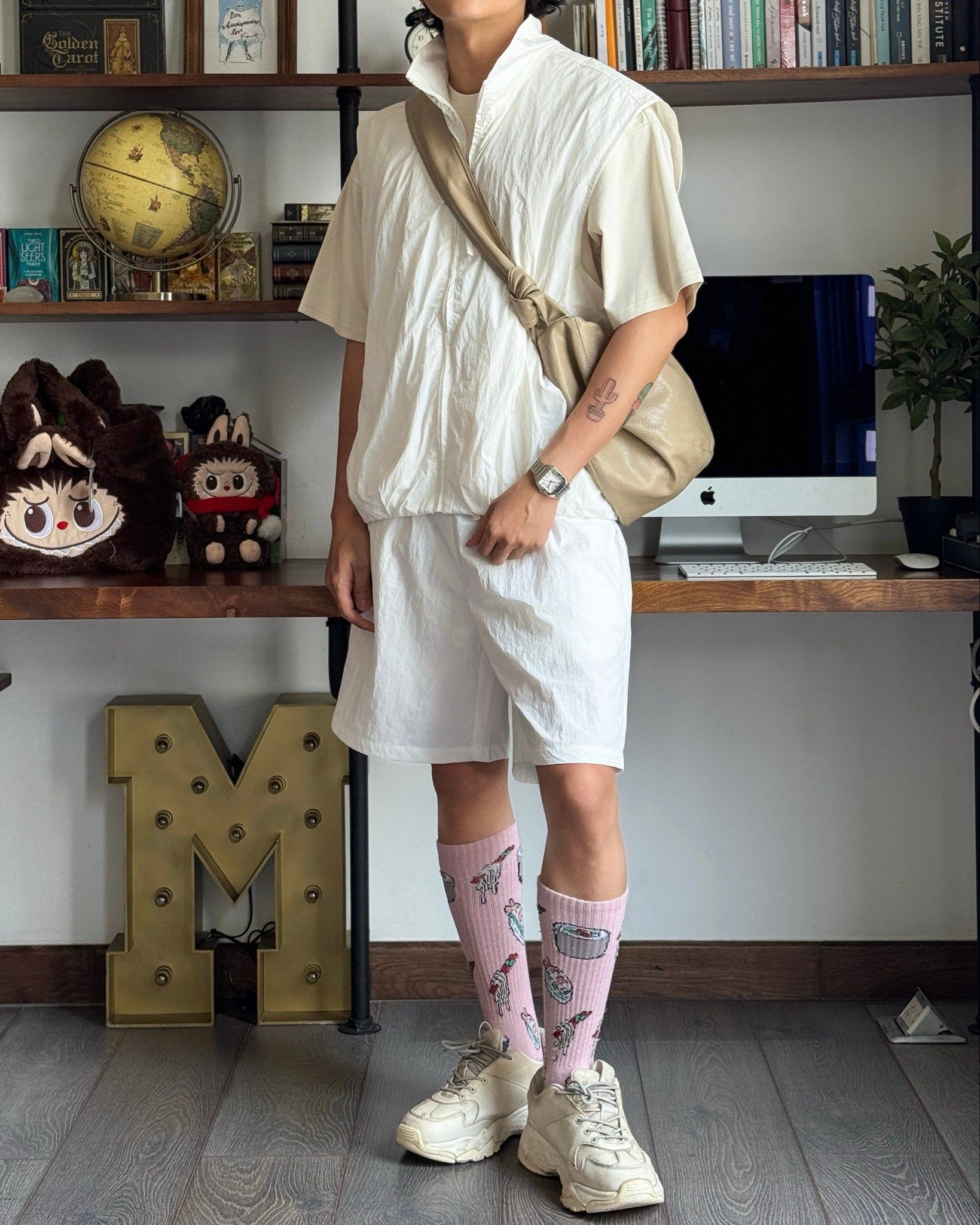 SHORT 813 WHITE
