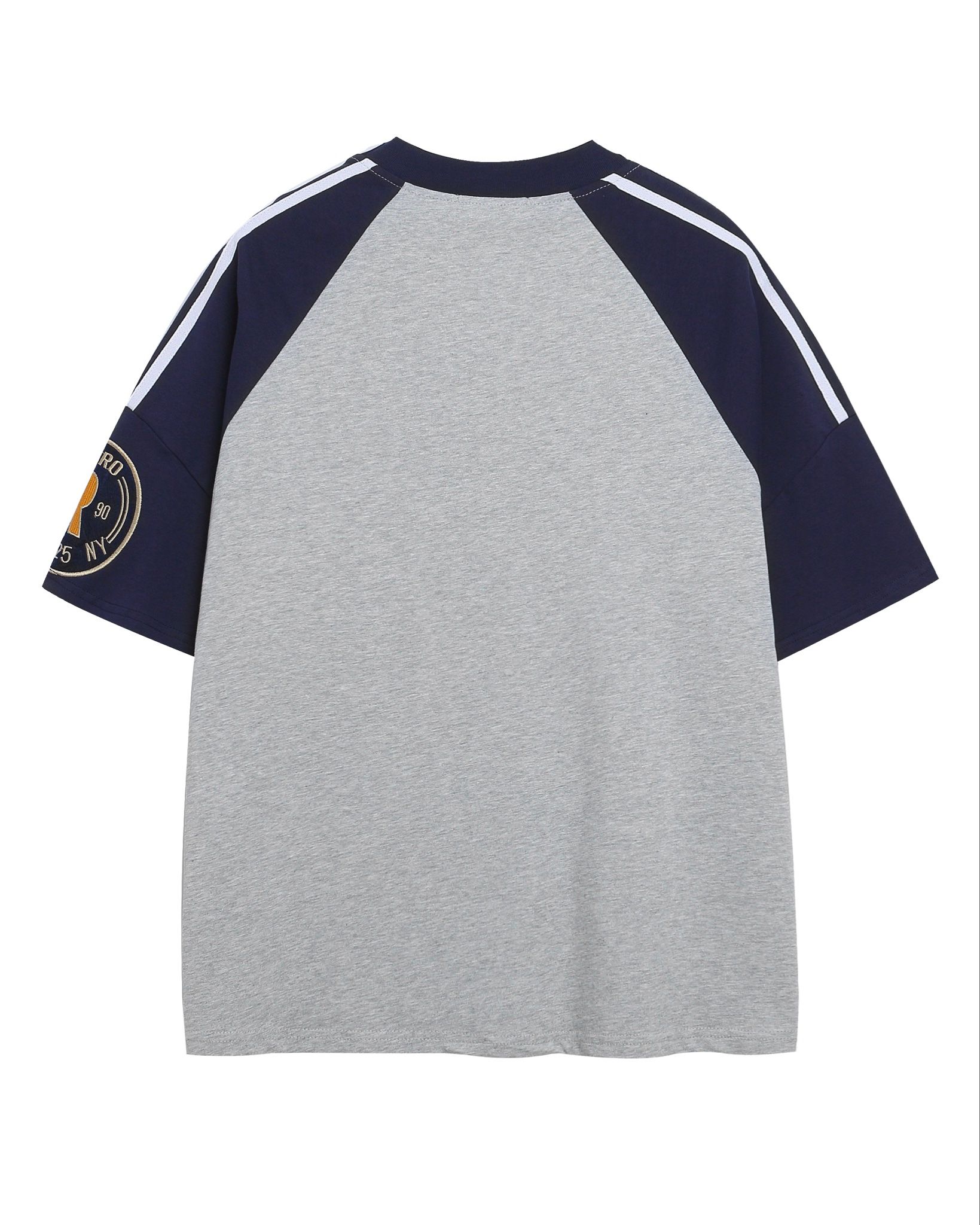 T-SHIRT 098 GREY DARK BLUE
