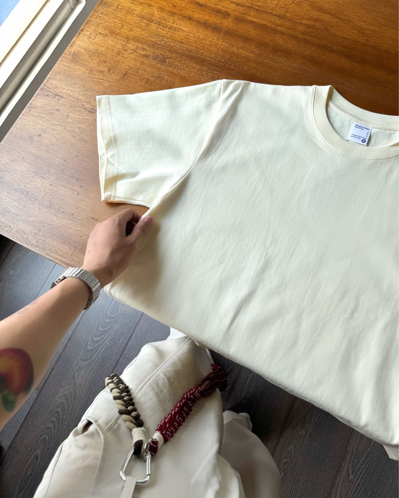 T-SHIRT 5008 APRICOT
