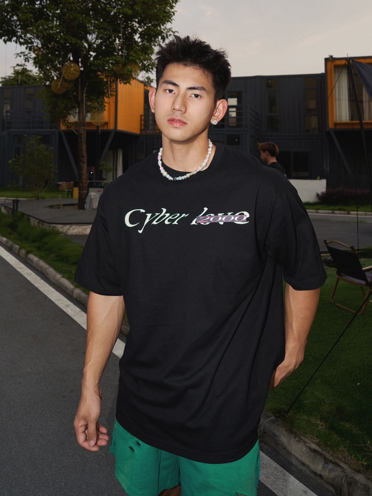 ÁO T-SHIRT 4014 ĐEN