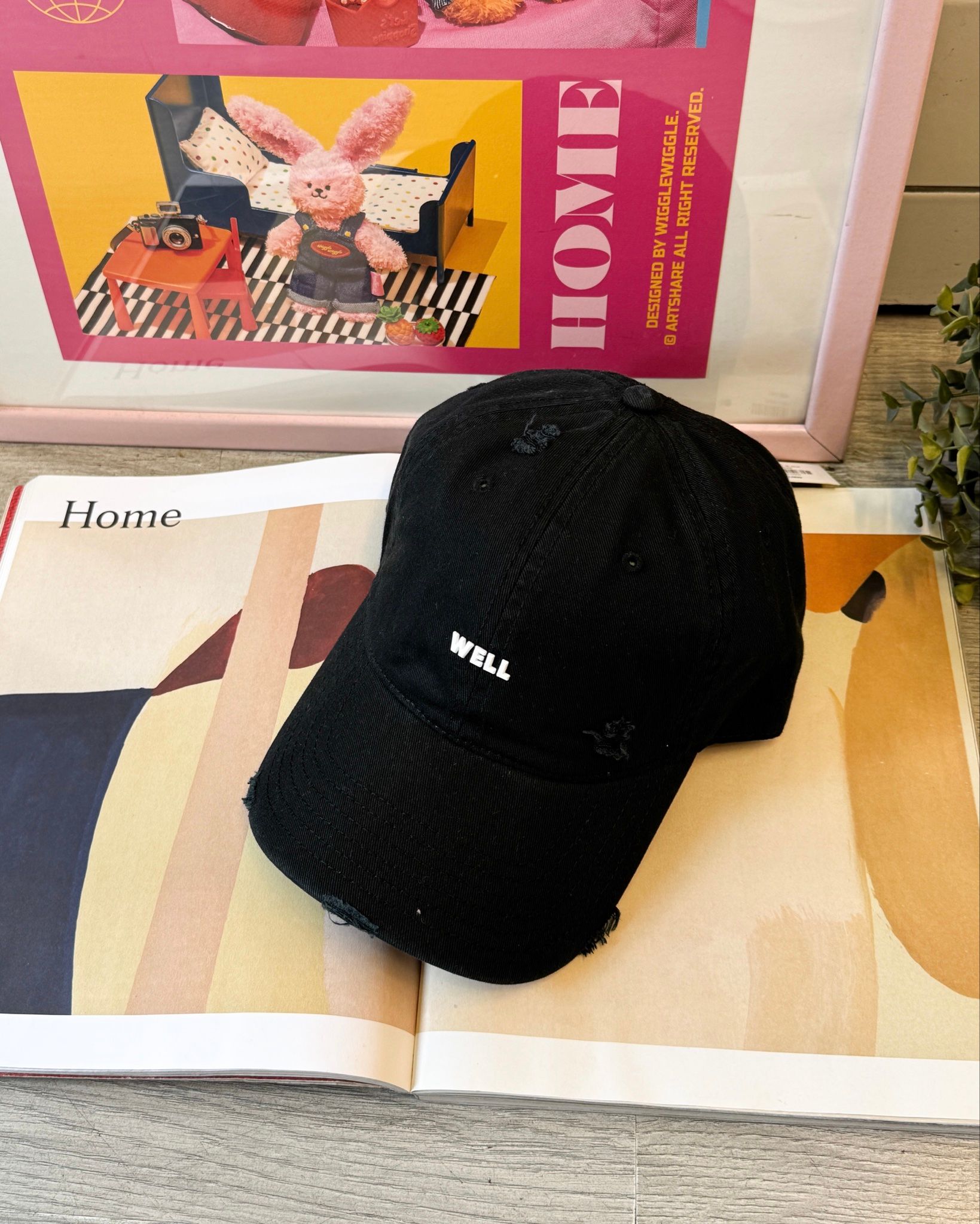 CAP WELL BLACK