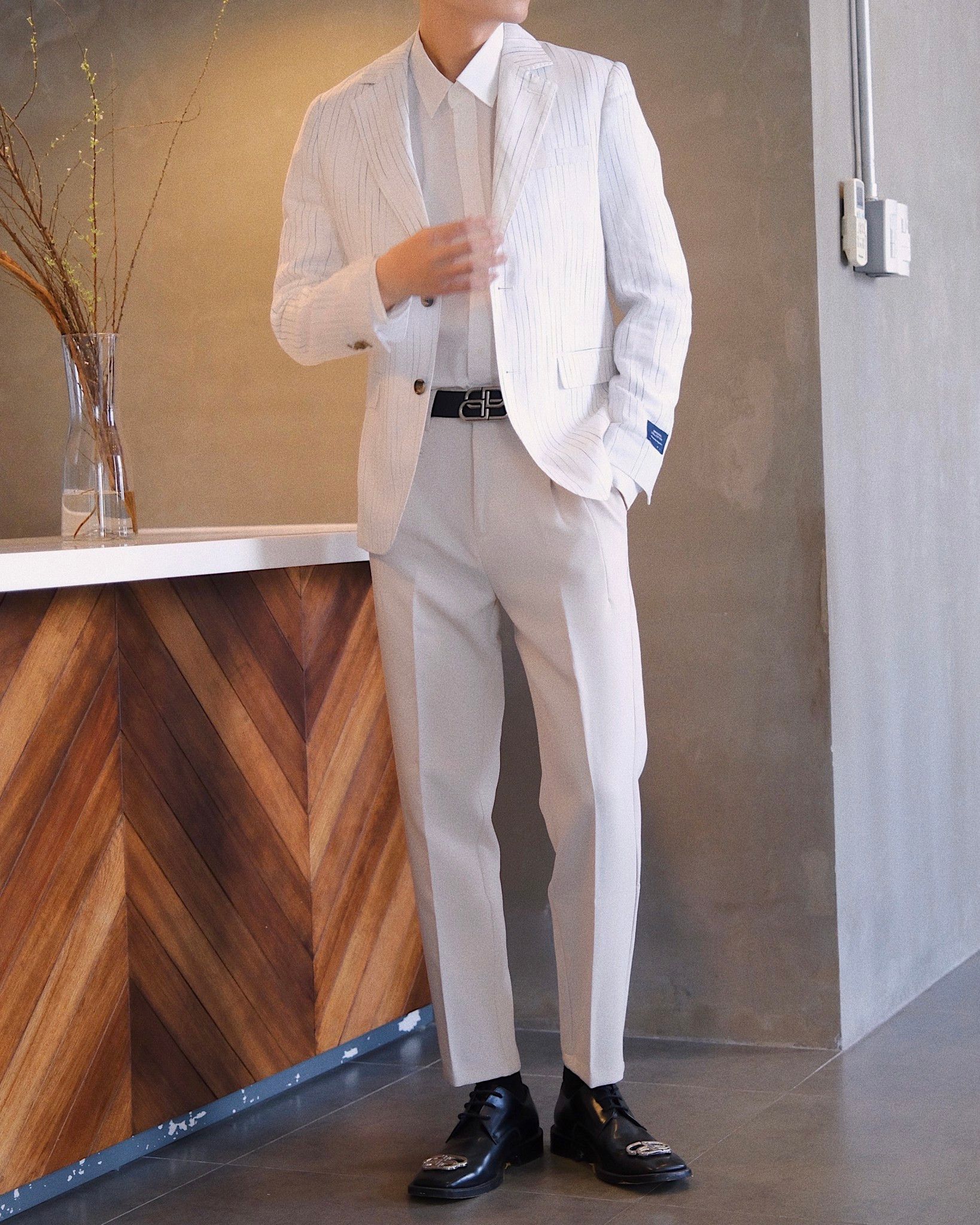 LINEN BLAZER 753
