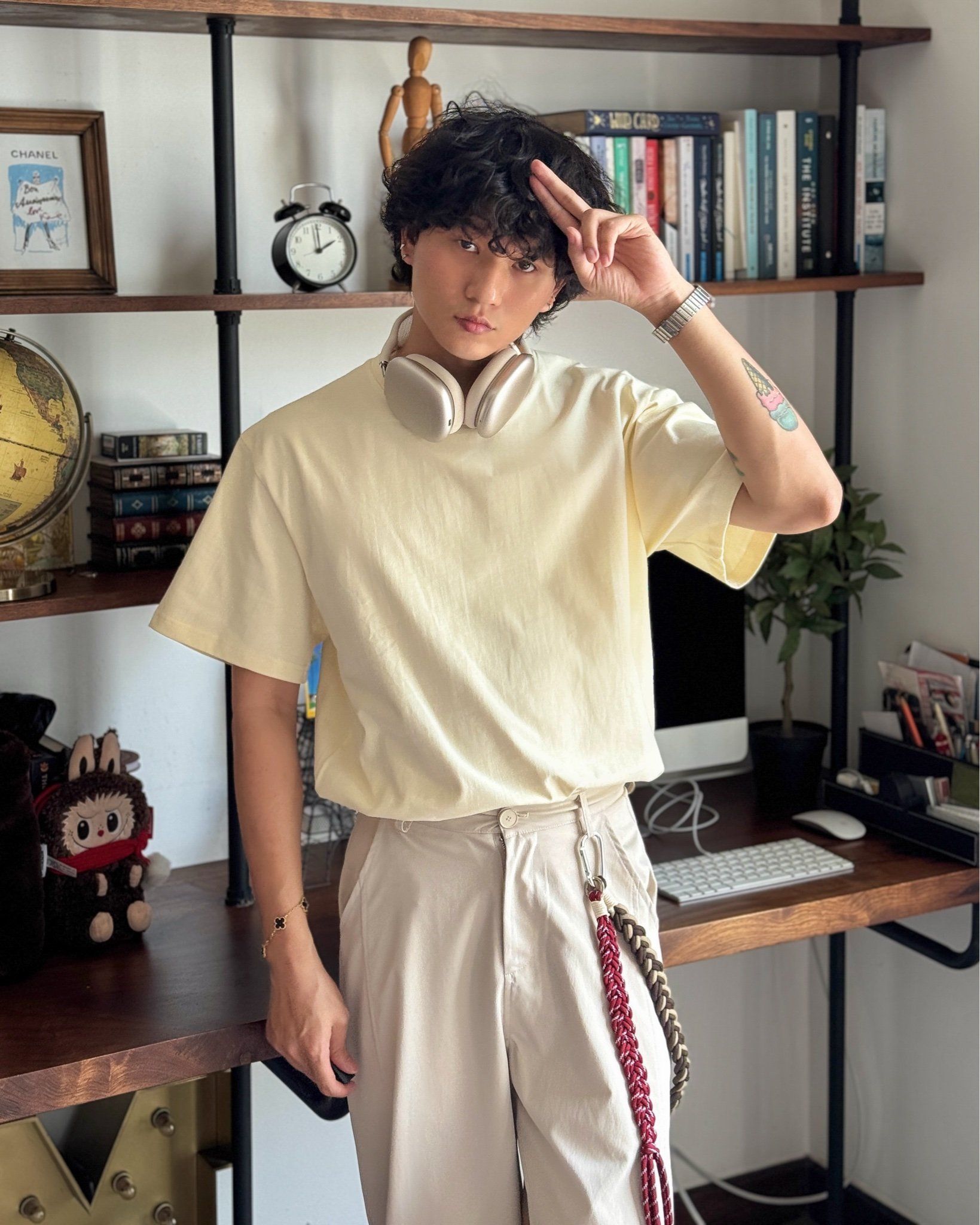 T-SHIRT 5008 APRICOT